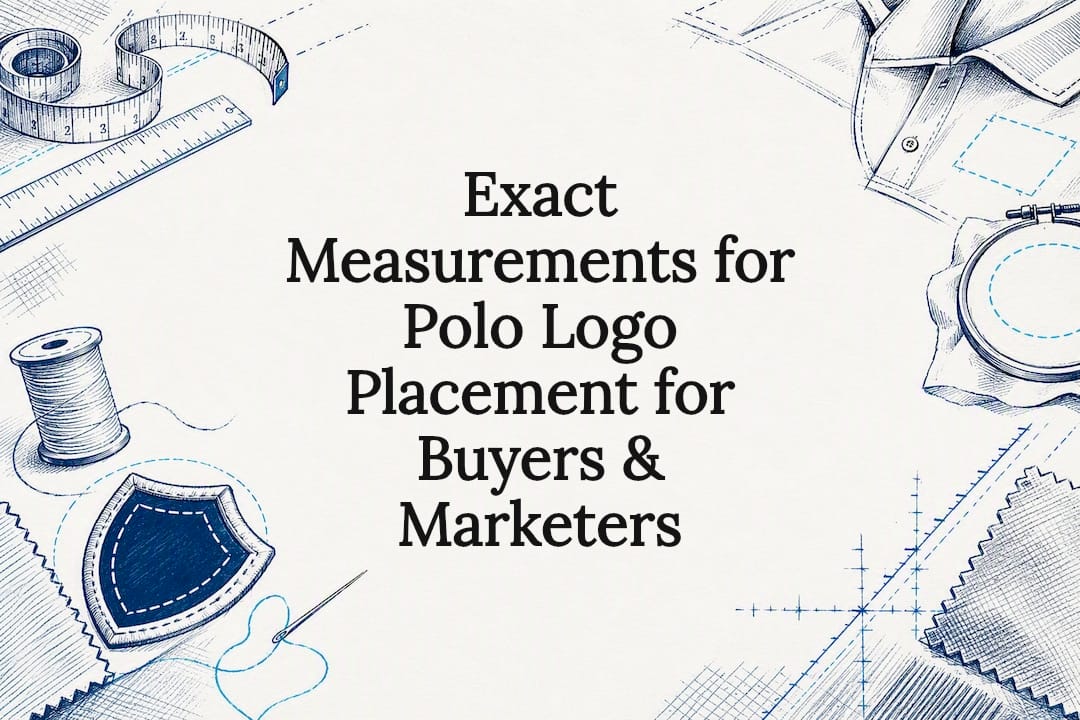 Decorative polo logo measurement title card