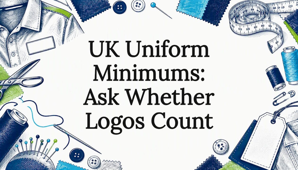 Hand-drawn uniform details frame a clear title area