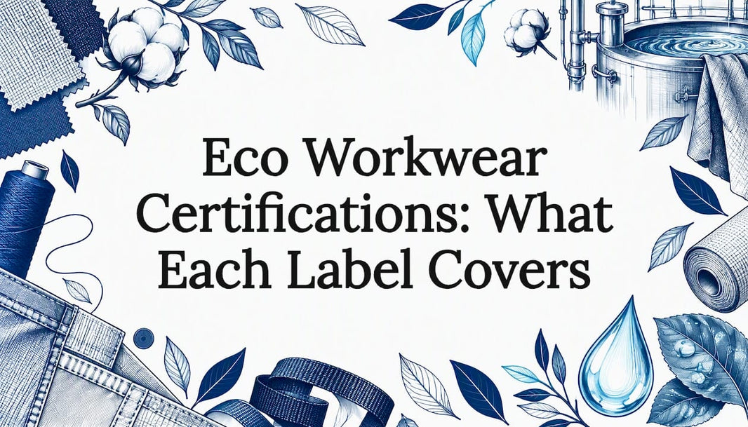 Certification-themed pencil sketches framing the title