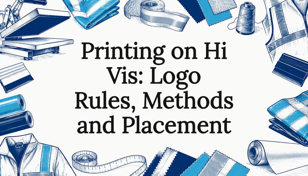 Hand-drawn workwear decoration title card