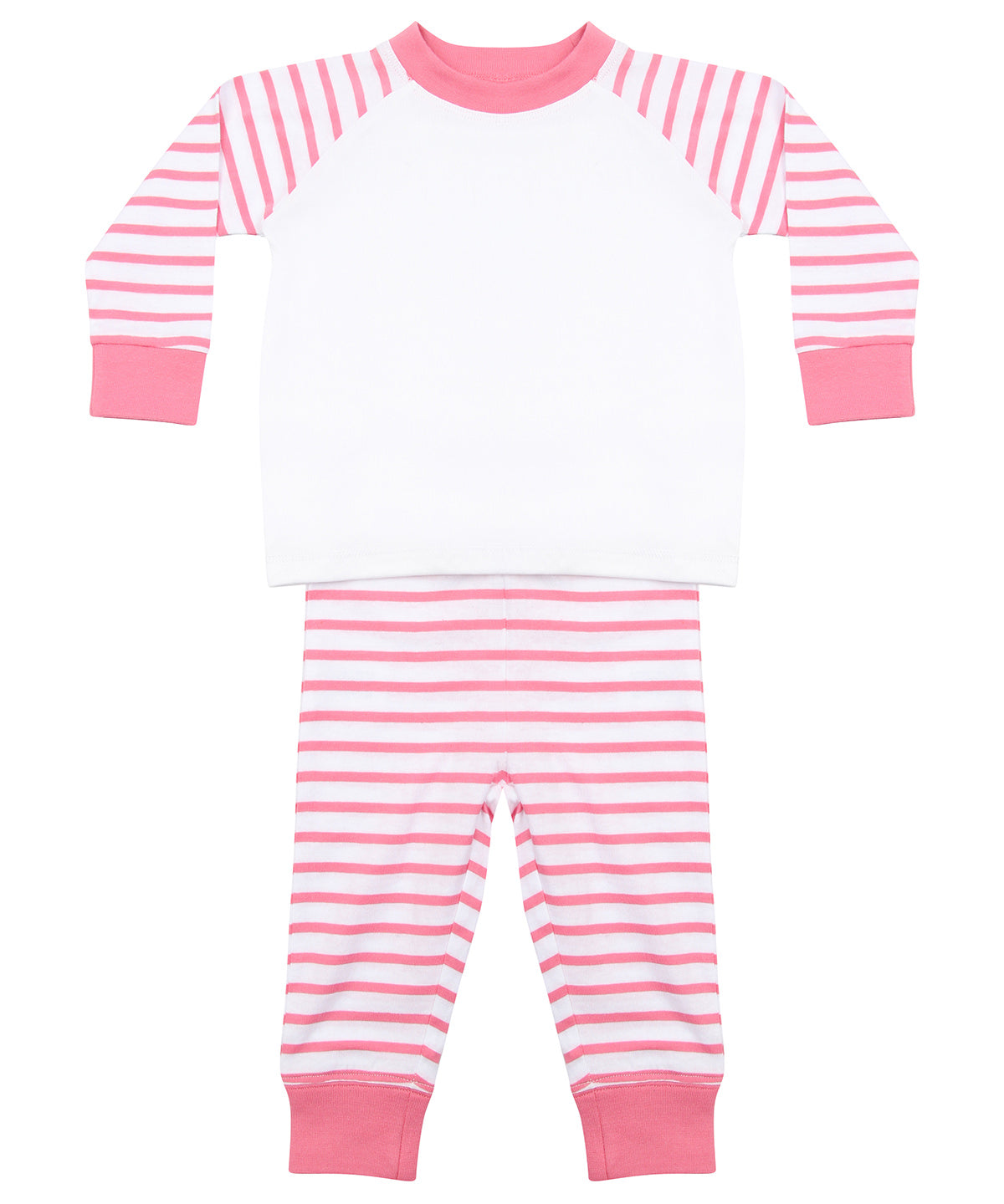 Pink Stripe/White