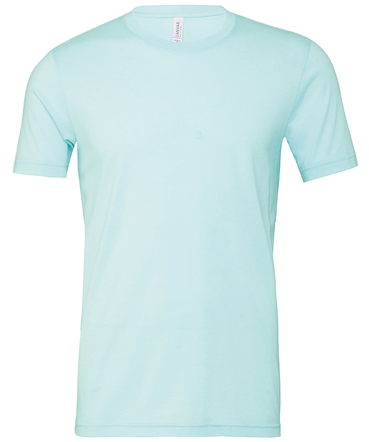 Unisex heather CVC short sleeve t-shirt