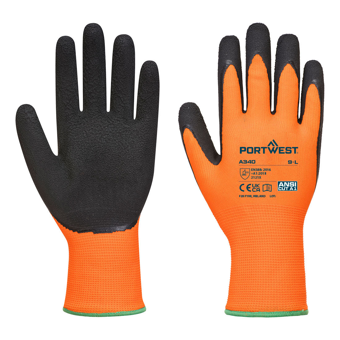 Orange/Black