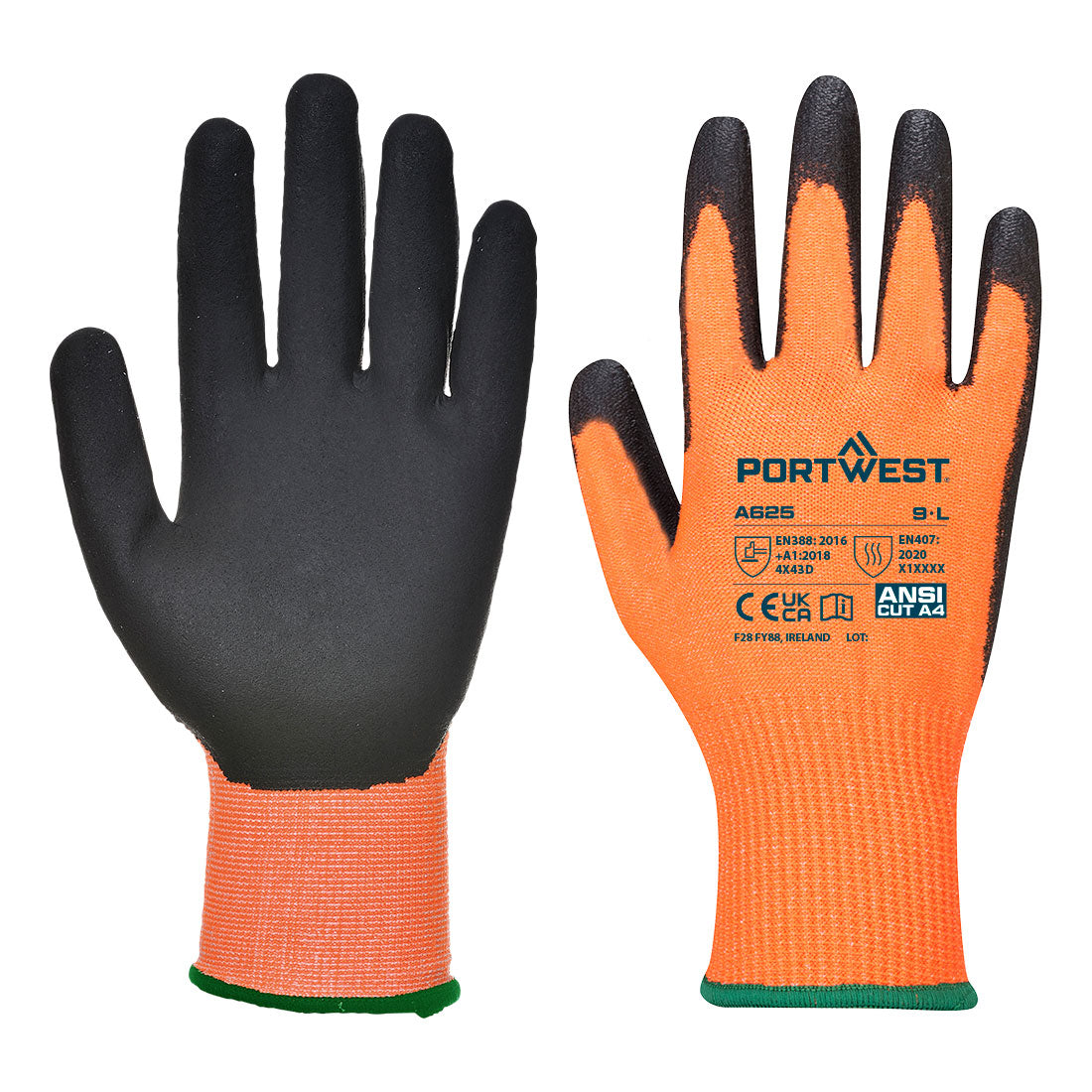 Orange/Black