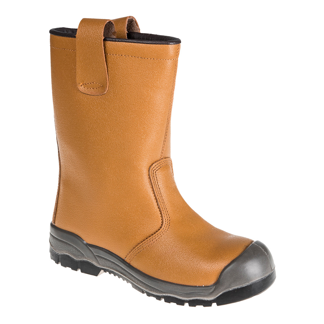Short Rigger Boot Steel Action Leather Rigger Boot S1P SR