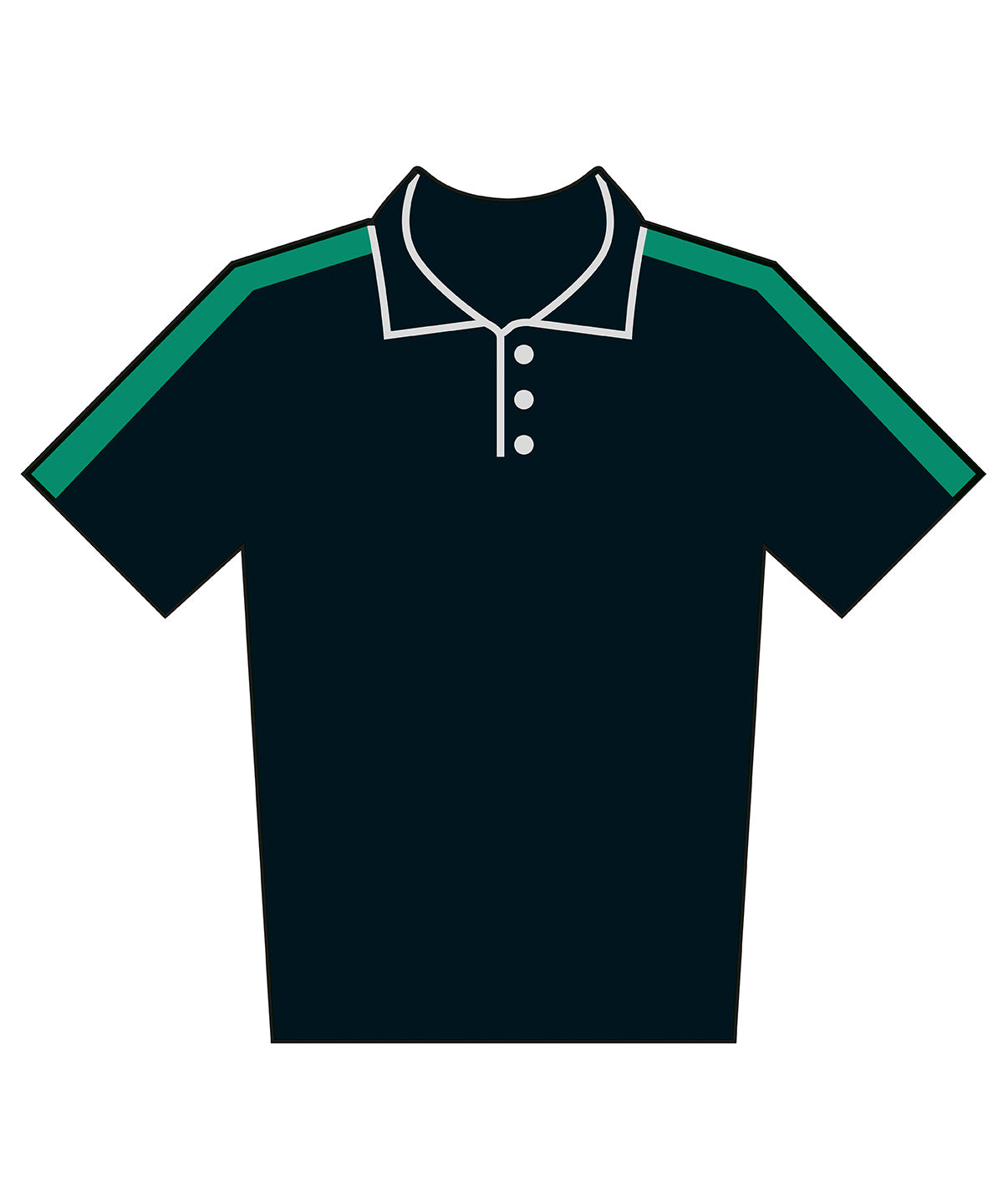 Black/Emerald