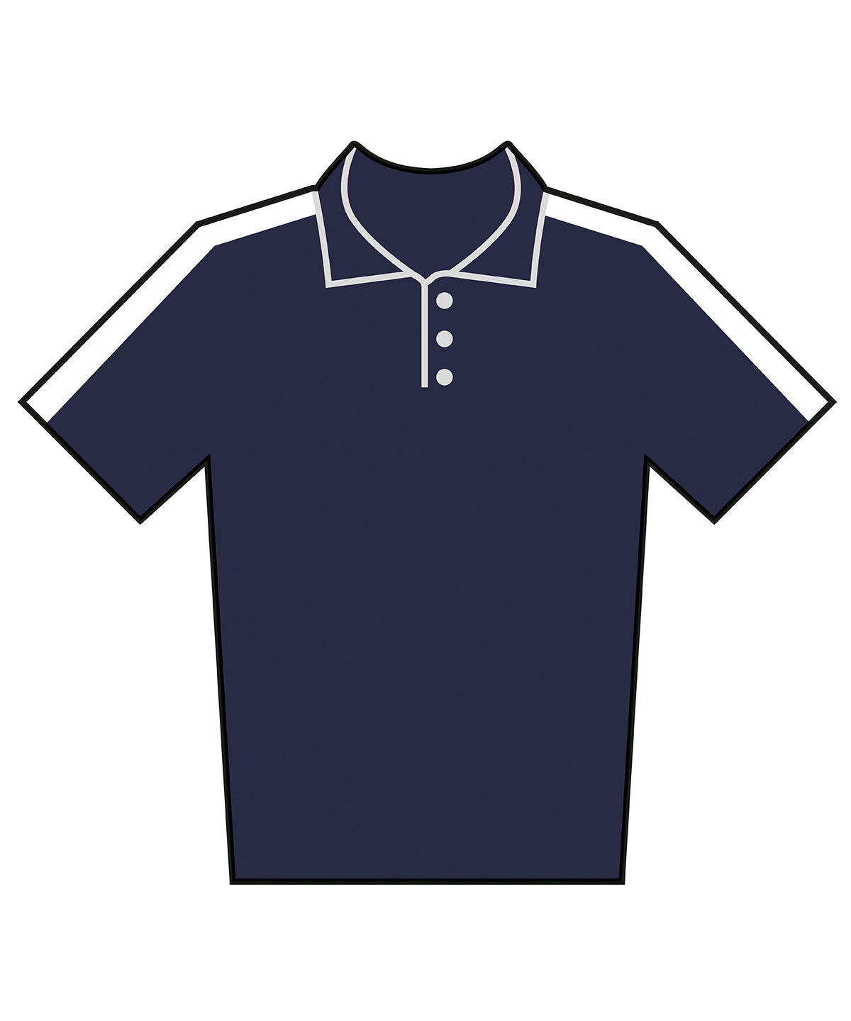 Navy/White
