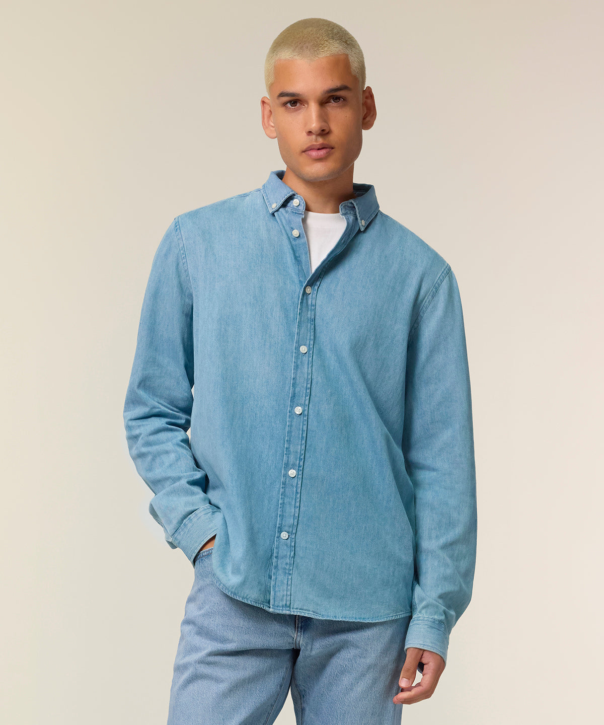 Stanley denim shirt (STWM967)