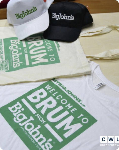 Embroidery machine stitching logo on custom uniform