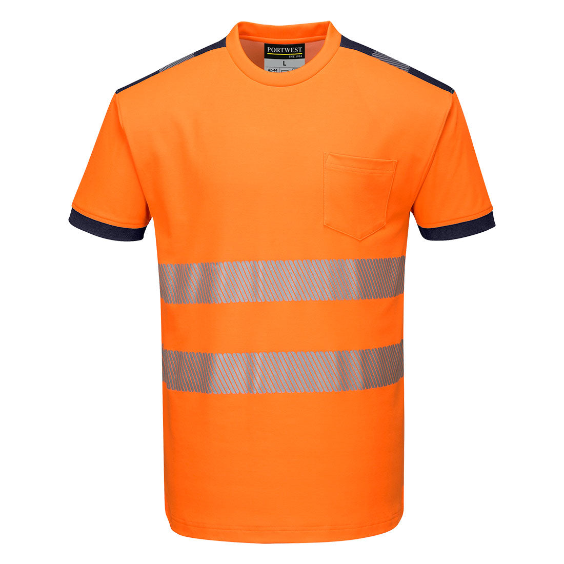 Orange/Navy