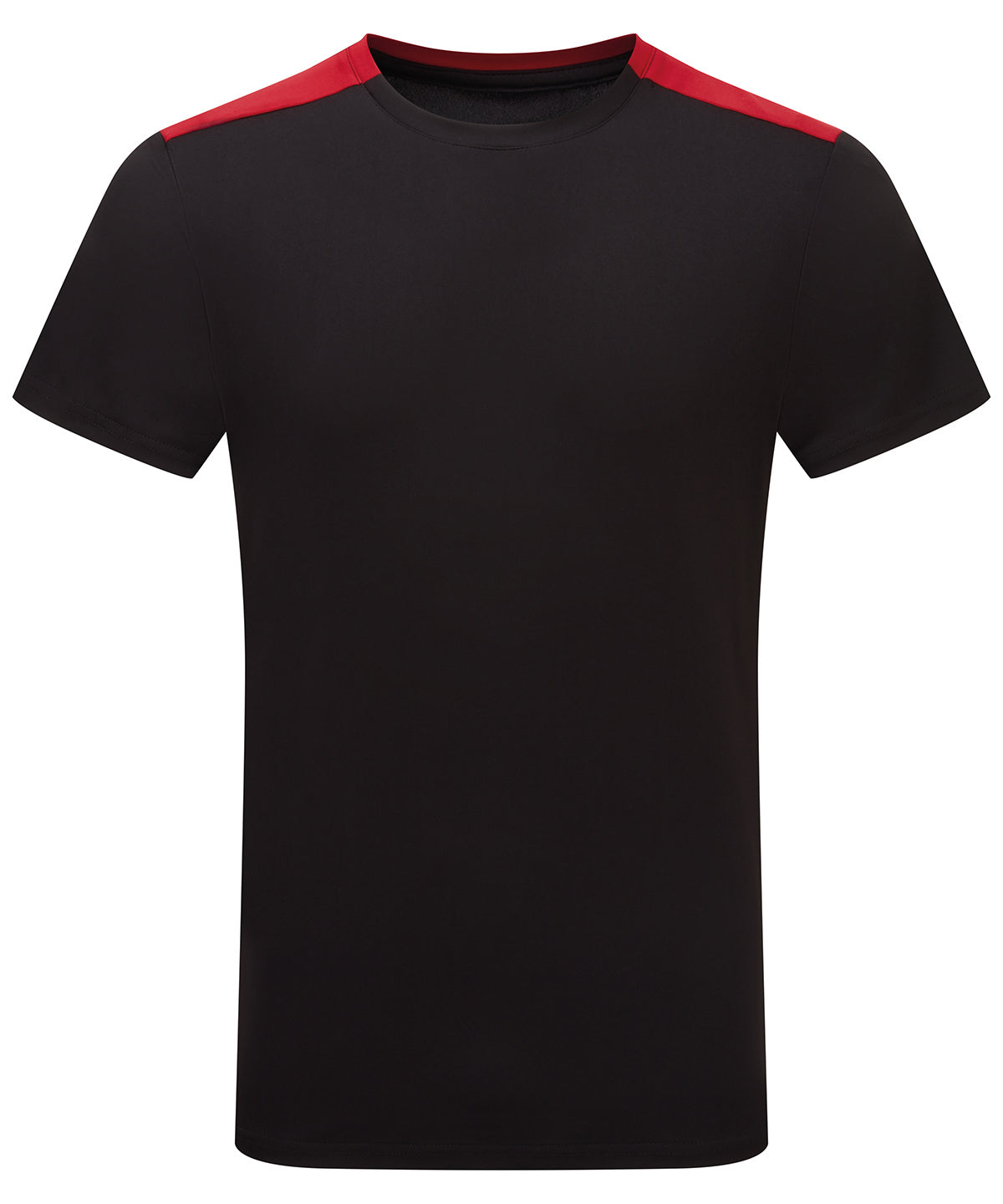 Black/Fire Red