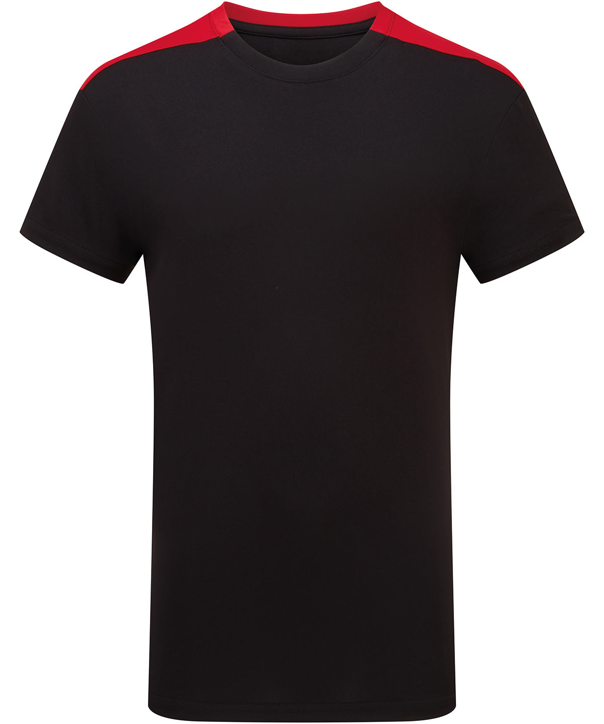 Black/Fire Red