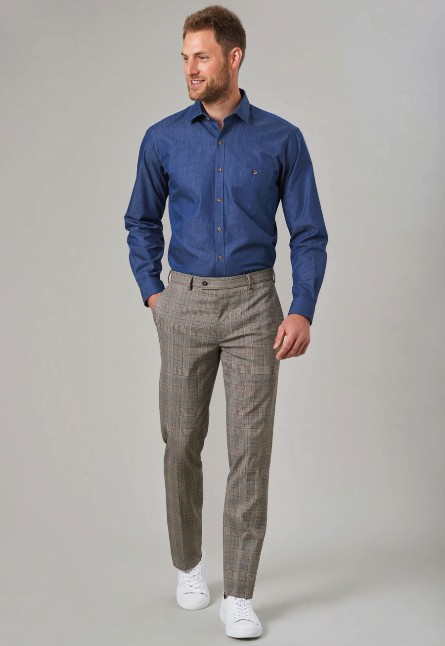 Grey Check